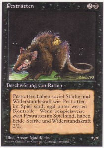 Plague Rats - Foreign White Bordered (Common)