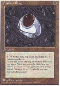 Aladdin's Ring - Foreign White Bordered (Rare)