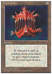Coral Helm - Fourth Edition (Rare)
