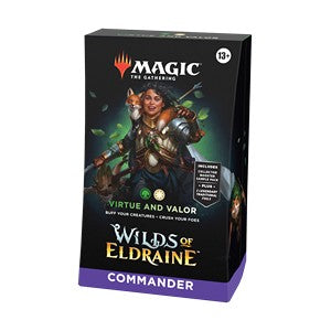 Commander: Wilds of Eldraine: "Virtue and Valor" Commander Deck - Commander: Wilds of Eldraine
