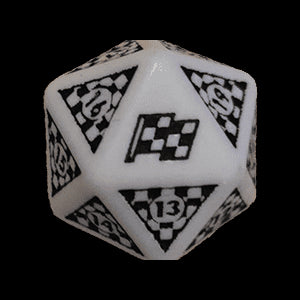 Aetherdrift: "Finish Line" Bundle D20 Die - Aetherdrift