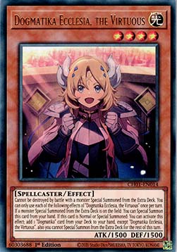 yugioh dogmatika ecclesia the virtuous deck Dogmatika Ecclesia, the Virtuous (V.1 - Ultra Rare)