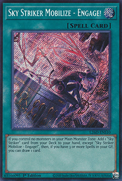 Sky Striker Mobilize - Engage! (V.2 - Secret Rare) - Legendary Modern Sky Striker Mobilize - Engage! (V.2 - Secret Rare) - Legendary Modern