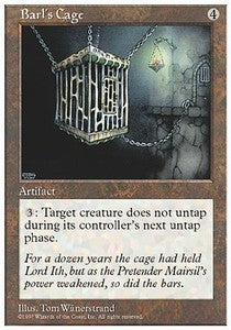 Barl's Cage - Fifth Edition (Rare)