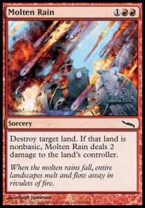 Molten Rain - Mirrodin (Common) [MRD-101]