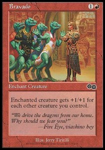 Bravado⁣ - Urza's Saga⁣ (Common)⁣ [177]