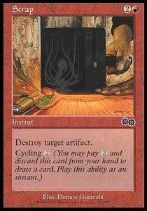 Scrap⁣ - Urza's Saga⁣ (Common)⁣ [213]
