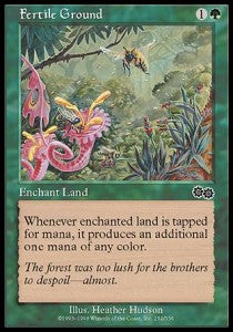 Fertile Ground⁣ - Urza's Saga⁣ (Common)⁣ [252]