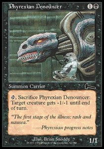 Phyrexian Denouncer⁣ - Urza's Legacy⁣ (Common)⁣ [61]