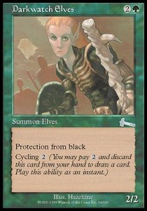 Darkwatch Elves⁣ - Urza's Legacy⁣ (Uncommon)⁣ [99]