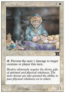 Samite Healer⁣ - Sixth Edition⁣ (Common)⁣ [40]