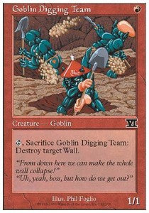 Goblin Digging Team - Sixth Edition (Common) [6ED-182]