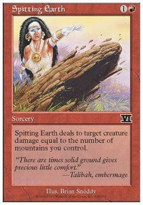 Spitting Earth - Sixth Edition (Common) [6ED-208]