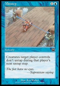 Misstep⁣ - Mercadian Masques⁣ (Common)⁣ [88]