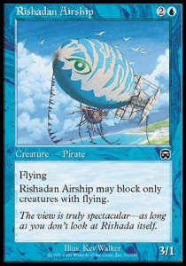 Rishadan Airship - Mercadian Masques (Common) [MMQ-91]