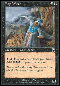 Bog Witch⁣ - Mercadian Masques⁣ (Common)⁣ [118]