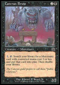 Cateran Brute⁣ - Mercadian Masques⁣ (Common)⁣ [120]