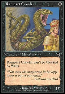 Rampart Crawler⁣ - Mercadian Masques⁣ (Common)⁣ [156]