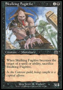 Skulking Fugitive⁣ - Mercadian Masques⁣ (Common)⁣ [161]