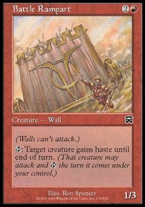 Battle Rampart⁣ - Mercadian Masques⁣ (Common)⁣ [173]