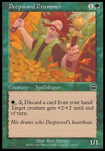Deepwood Drummer⁣ - Mercadian Masques⁣ (Common)⁣ [239]