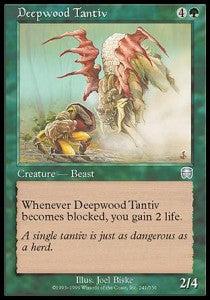 Deepwood Tantiv⁣ - Mercadian Masques⁣ (Uncommon)⁣ [241]