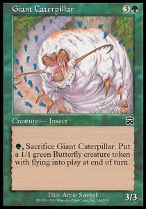 Giant Caterpillar⁣ - Mercadian Masques⁣ (Common)⁣ [249]
