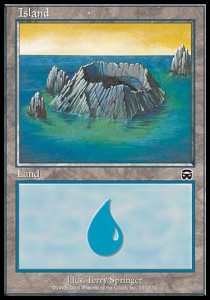 Island (V.1) - Mercadian Masques (Land) [MMQ-335]