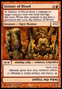 Initiate of Blood - Champions of Kamigawa (Uncommon) [CHK-173]