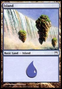 Island (V.1) - Champions of Kamigawa (Land) [CHK-291]