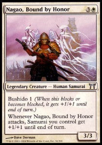 Nagao, Bound by Honor - Champions of Kamigawa (Uncommon) [CHK-36]