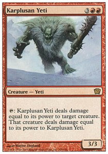 Karplusan Yeti⁣ - Ninth Edition⁣ (Rare)⁣ [198]