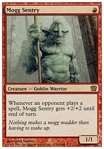 Mogg Sentry⁣ - Ninth Edition⁣ (Rare)⁣ [204]
