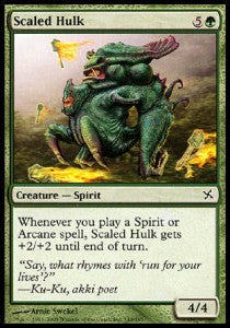 Scaled Hulk - Betrayers of Kamigawa (Common) [BOK-143]