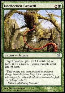 Unchecked Growth - Betrayers of Kamigawa (Uncommon) [BOK-148]