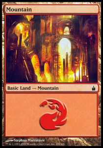 Mountain (V.1) - Ravnica: City of Guilds (Land) [RAV-299]