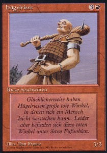 Hill Giant⁣ - Foreign Black Bordered⁣ (Common)⁣ [157]