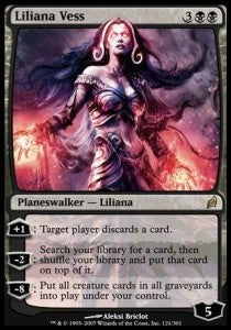 Liliana Vess⁣ - Lorwyn⁣ (Rare)⁣ [121]