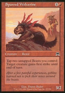 Spurred Wolverine⁣ - Onslaught⁣ (Common)⁣ [237]