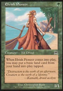 Elvish Pioneer⁣ - Onslaught⁣ (Common)⁣ [257]