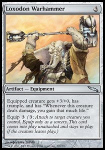 Loxodon Warhammer - Mirrodin (Uncommon) [MRD-201]