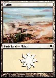 Plains (V.5) - Zendikar (Land) [ZEN-232]