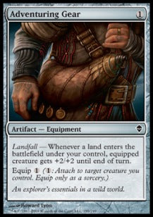 Adventuring Gear - Zendikar (Common) [ZEN-195]