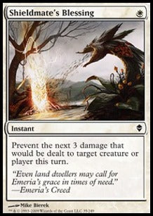 Shieldmate's Blessing - Zendikar (Common) [ZEN-35]