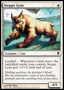 Steppe Lynx - Zendikar (Common) [ZEN-36]