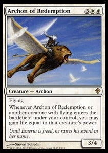 Archon of Redemption⁣ - Worldwake⁣ (Rare)⁣ [3]
