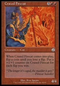 Crazed Firecat - Torment (Uncommon) [TOR-94]