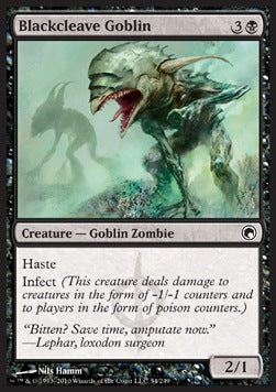 Blackcleave Goblin - Scars of Mirrodin (Common) [SOM-54]