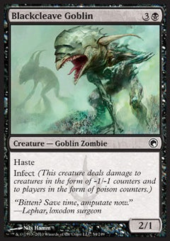 Blackcleave Goblin - Scars of Mirrodin (Common) [SOM-54]
