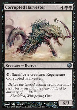 Corrupted Harvester - Scars of Mirrodin (Uncommon) [SOM-59]